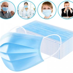 3 Box of Single-use Medical Face Mask (50 Pcs Per Box) - Free Delivery